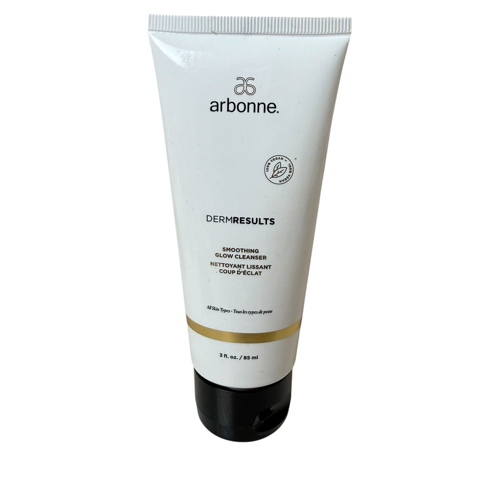 Arbonne DermResults Smoothing Glow Cleanser 3 Fl. Oz. New Sealed